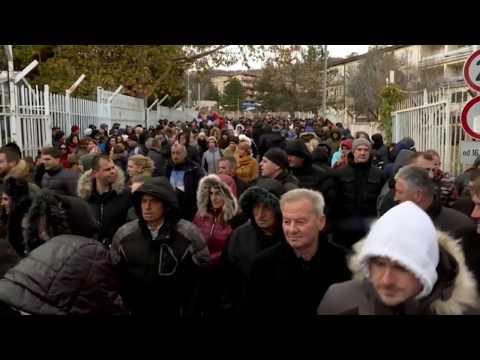 UŽIVO - Kosovska Mitrovica - Protest