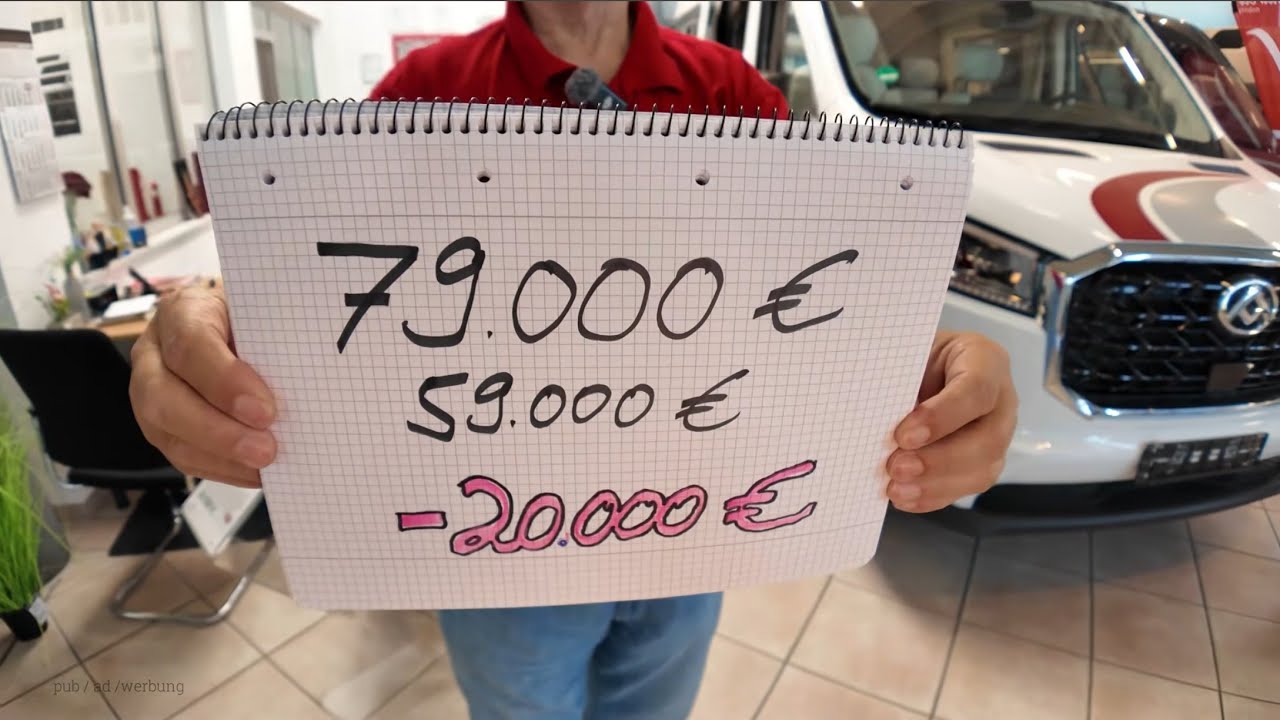 - 20.000€ Dieses China Wohnmobil macht Mercedes plötzlich nervös! Karl von La Marca in Landsberg 