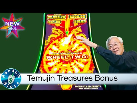 ⭐️ New - Temujin Treasures Slot Machine Bonus