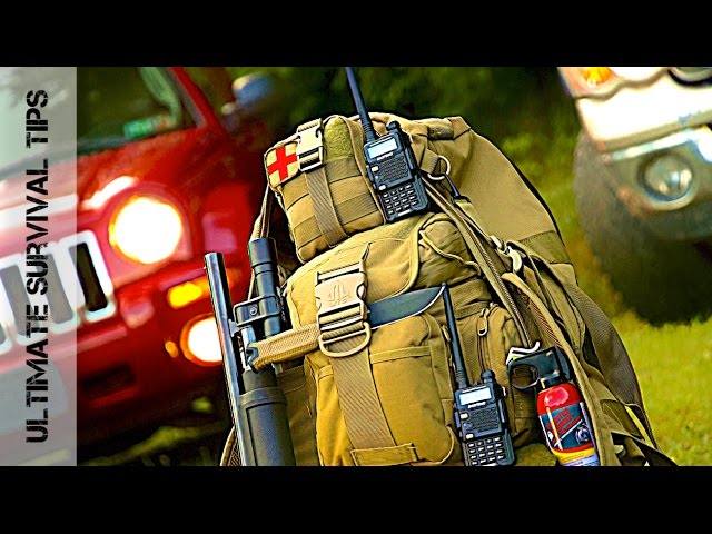 Shotgun + 37 Vehicle Bug Out Bag (Zombie Apocalypse) Survival Kit Gear -  You Need in 2019 