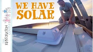 SOLAR INSTALL for the Camper | TRC Van Conversion