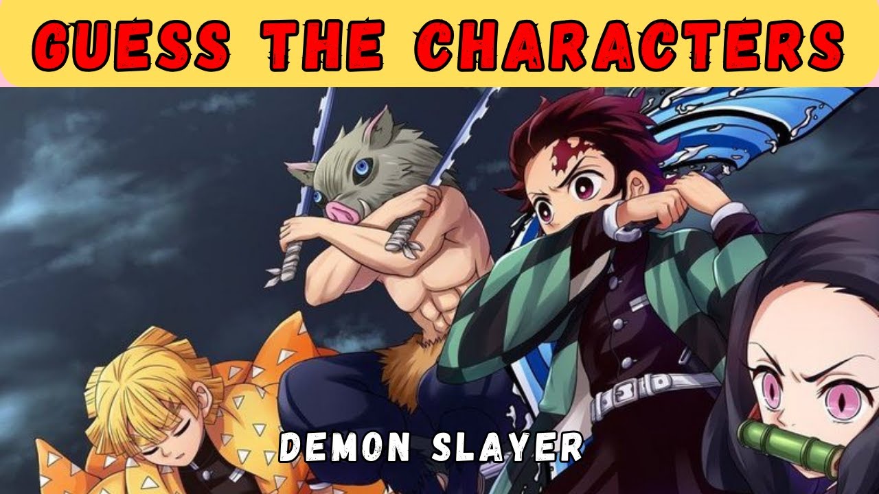 Guess The Demon Slayer Characters by their 3 Body Parts, Kimitsu No Yaiba  Season 3