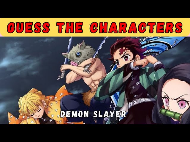 DEMON SLAYER EMOJI QUIZ 👺⚔️ Guess the Demon Slayer Character!🤔 Kimetsu no  Yaiba Character Quiz ⚔️ 