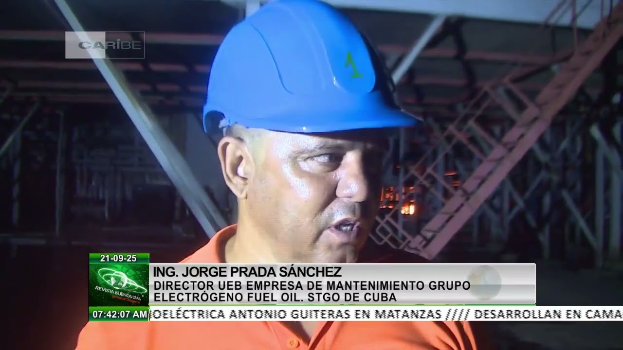 Extinguen incendio en Central Eléctrica de Santiago de Cuba