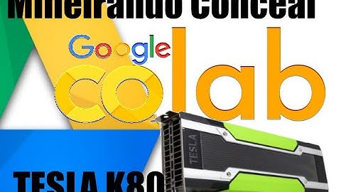 Aprenda a mineirar no Google Colab Grátis na nuvem Conceal ( Bom rendimento )
