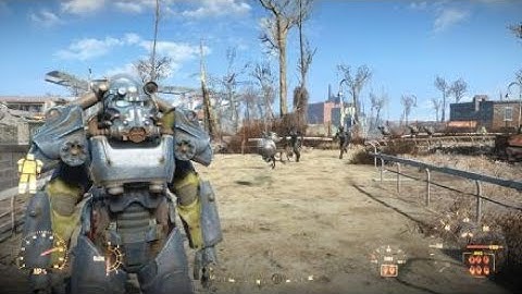 (Fallout 4 ) The race track (easy city downs )