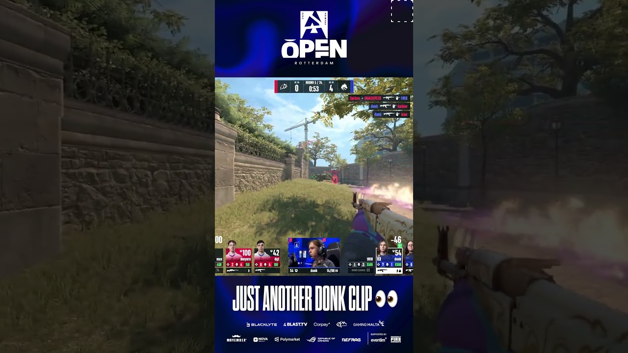 When donk spins, you RUN 🏃