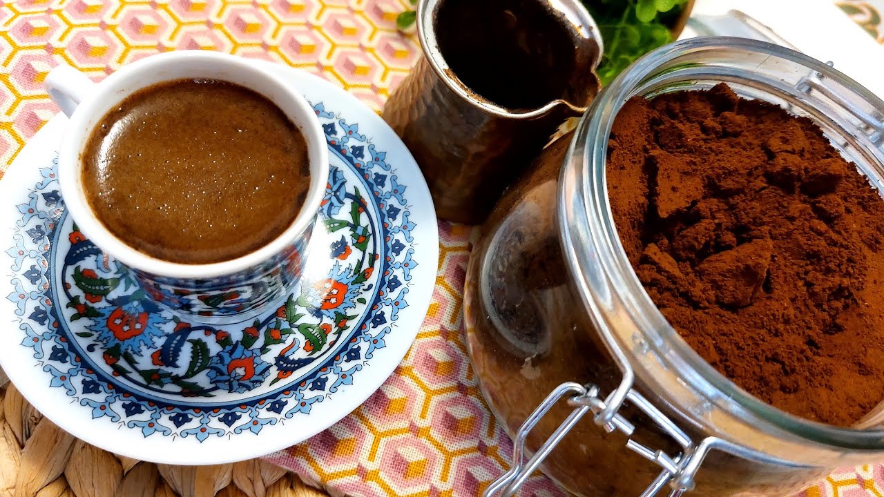 كيفية تحضير القهوة العربي التونسية البنينة من غير تعقيدات و بأبسط طريقة