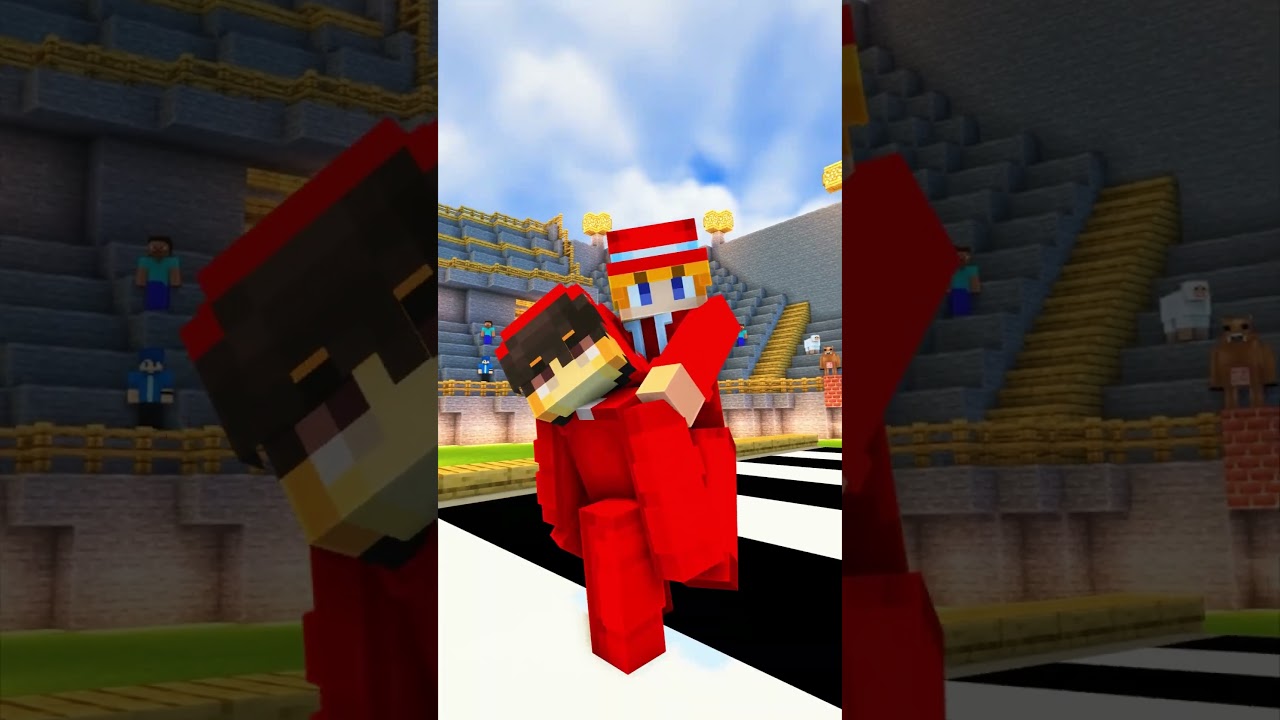 DON'T STOP RUNNING! #minecraft #shorts