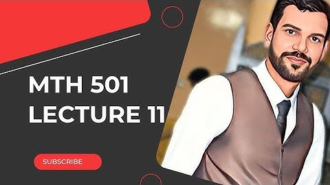 mth501 lecture 11 | mth 501 short lecture 11 | linear algebra | short series mth 501 by sir suleman