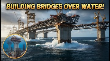 How Engineers Build Bridges Over Water | Mind-Blowing Construction Secrets