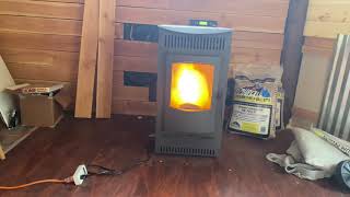 Offgrid Solar Heating with a Castle Pellet Stove