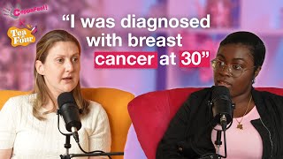 Christie learns how to check her chest for Breast Cancer Awareness Month | Tea At Four Podcast
