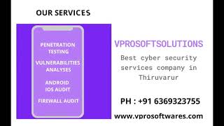 CYBER SECURITY COMPANY IN THIRUVARUR - VPROSOFTSOLUTIONS screenshot 4