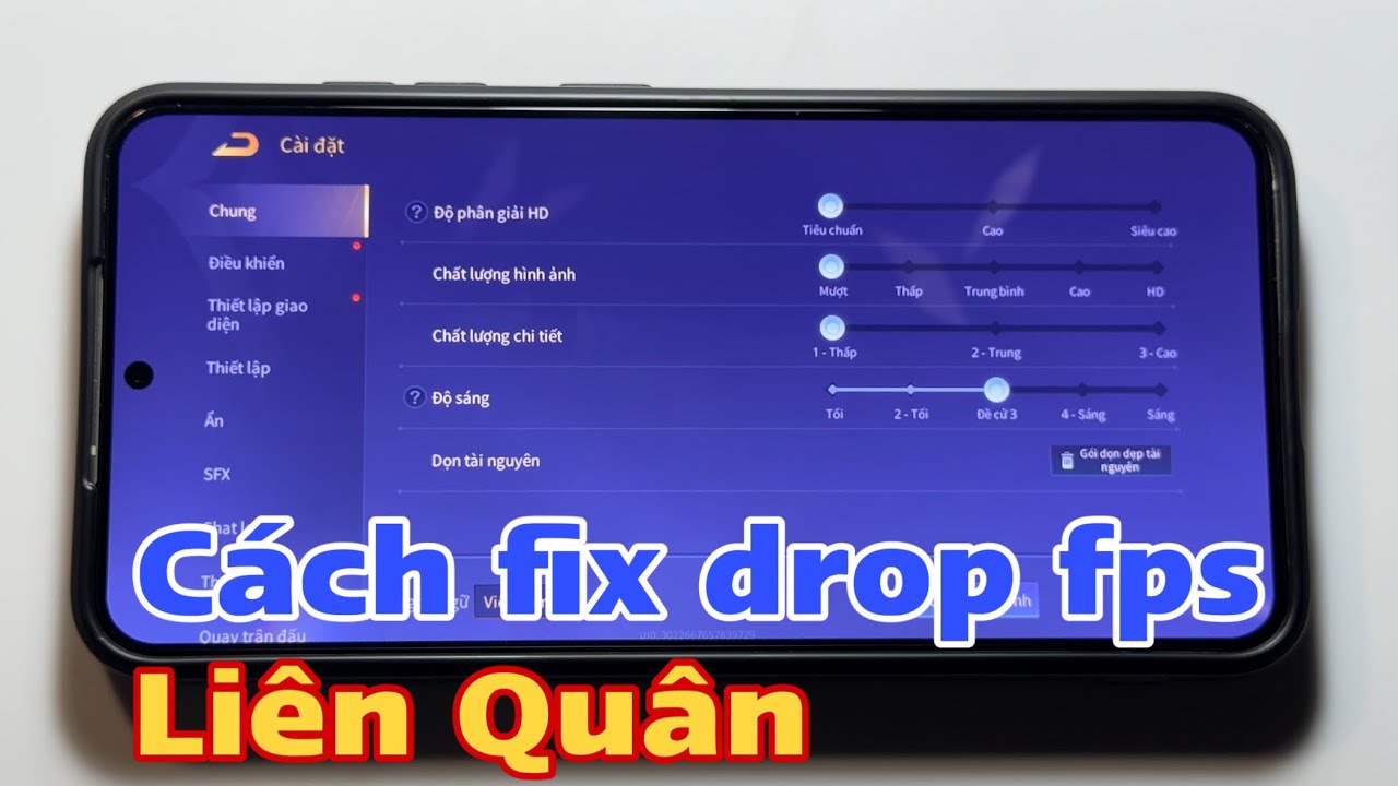 Cách fix drop fps Liên Quân - YouTube