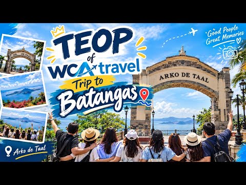 Trip to Batangas, TEOP of WCA travel