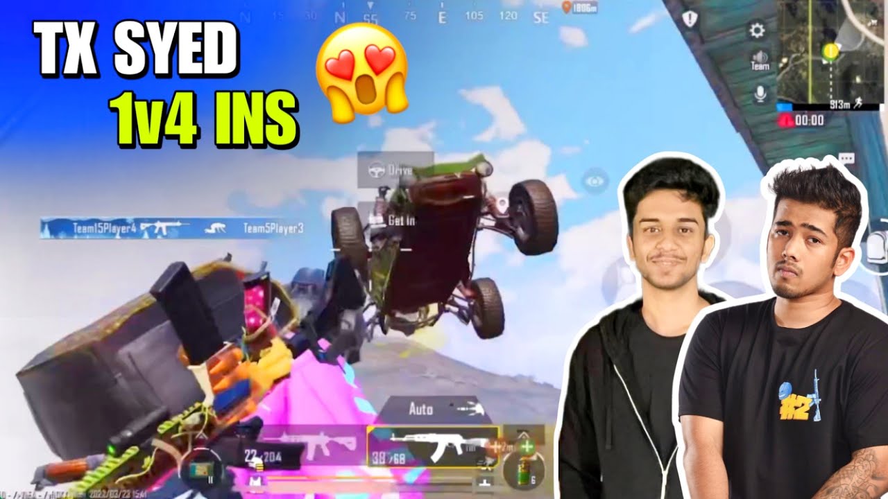TX SYED 1V4 INS ? TEAM XSPARK SCOUT SYED SARANG ADITYA | JOD ZONE - YouTube