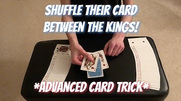 The Shuffle Sandwich - PURE SLEIGHT OF HAND MEGA SKILL Card Trick Performance/Tutorial