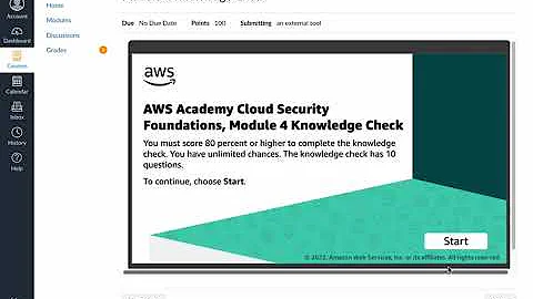 AWS Academy Cloud Security Foundations - Module 4 Knowledge Check