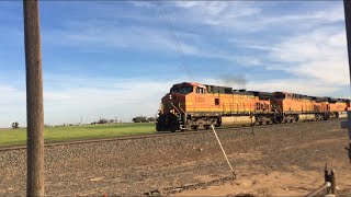 A Beautiful Dash 9 Leads A Huge Powermove on an Empty Coal Train!!!!