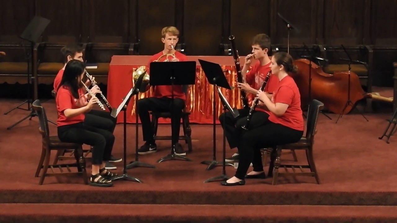 Charles Lefebvre, Suite for Woodwind Quintet, Op.57 I.CanonModerato