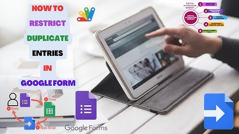 Restrict Duplicate Value in google form |How to restricted duplicate value in google form