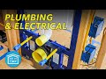 ELECTRICAL and PLUMBING ROUGH IN // Not So Tiny House Build Part 8