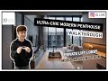 How to Achieve Luxe Hotel Style? Modern Penthouse Walkthrough | Full Home Tour | Interior Design SG