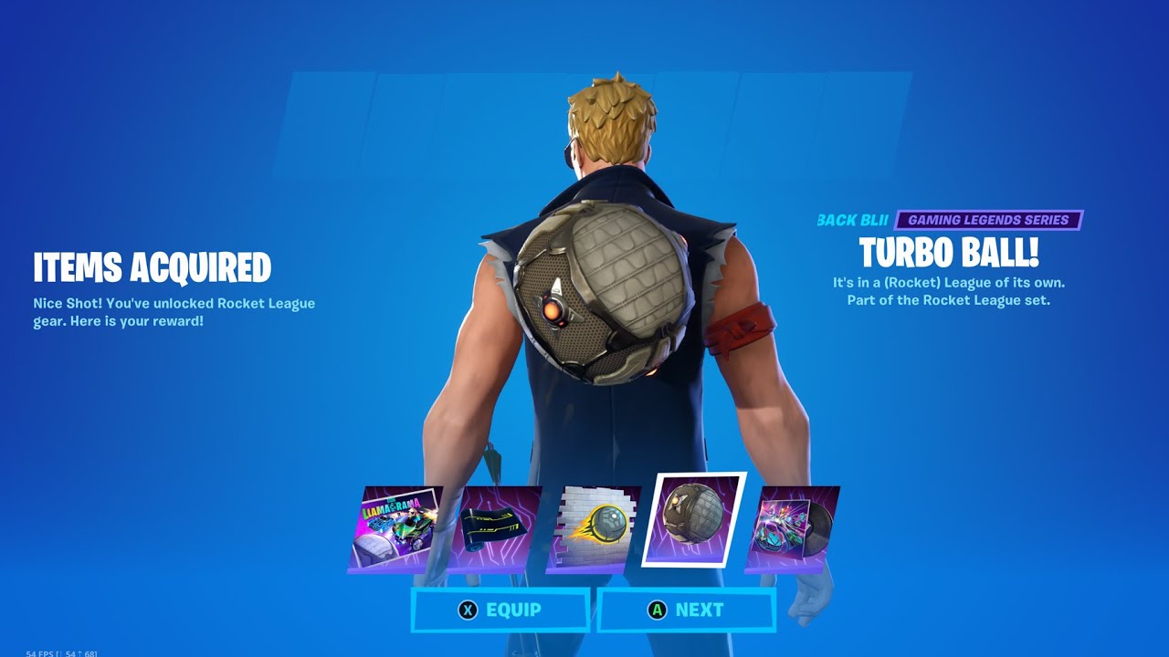 How To Get All FREE FORTNITE ROCKET LEAGUE REWARDS (How To Do All LLAMA RAMA Challenges)