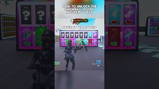 How To Unlock The Snowball Pistol In Super 1V1 FFA #fortnite