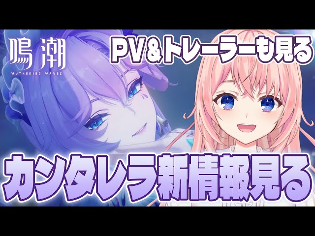 鳴潮】完全初見でPV鑑賞＆性能見てくよ！カンタレラ新情報