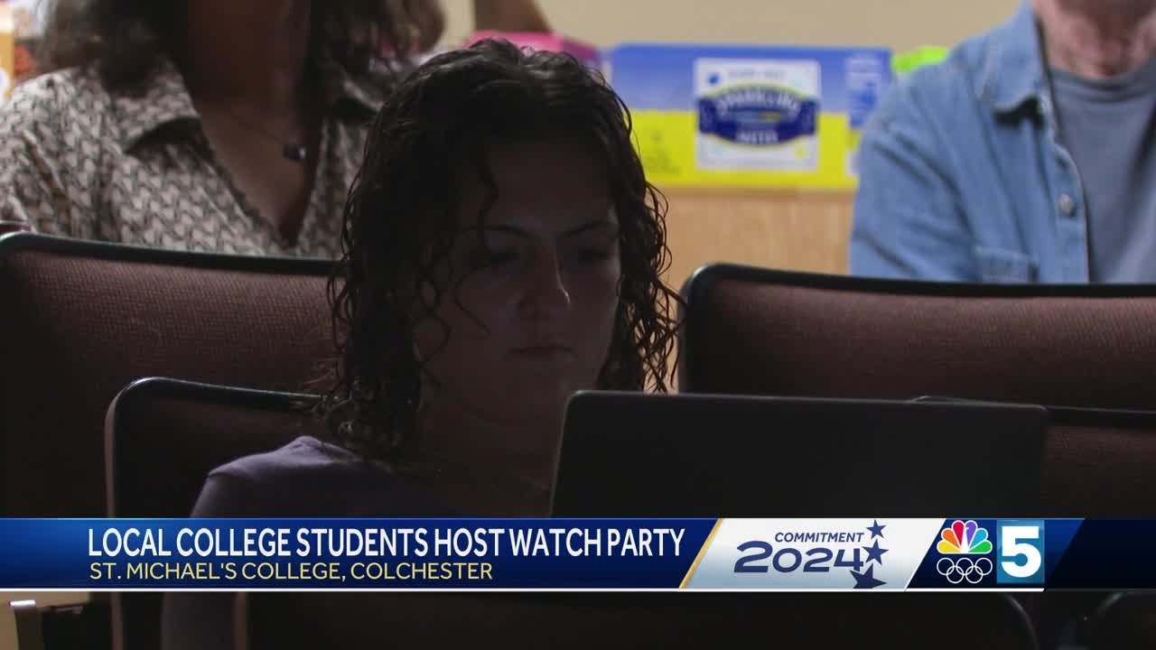 Saint Michael's students react to presidential debate - YouTube