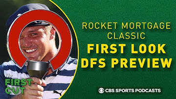 FIRST LOOK: Rocket Mortgage Classic - Betting & DraftKings DFS Golf Preview | First Cut Golf Podcast