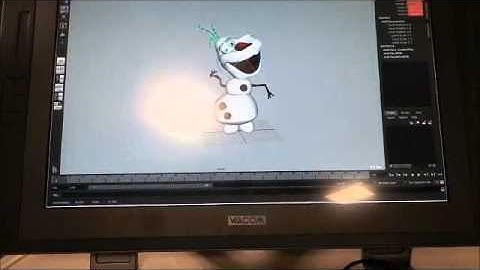 My Day as a Disney Animation Rigger - Olaf from FROZEN