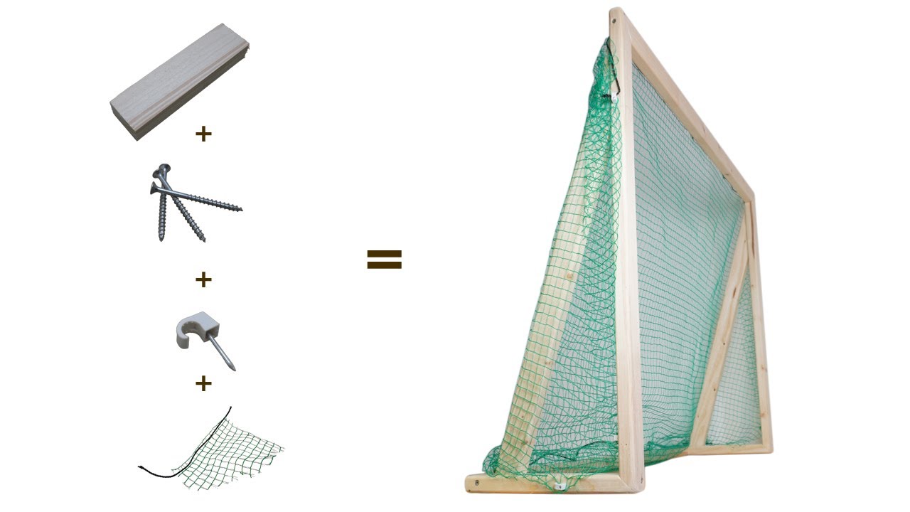  Fußballtor für Kinder – DIY - Bauanleitung Teil 1 - YouTube 