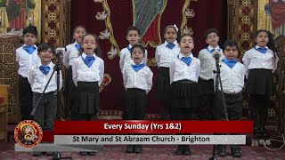 Every Sunday Yrs 12 Coptic Festival 2020