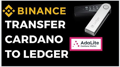 Cardano To Ledger Nano X | Adalite Wallet | Binance Tutorial✅ Transfer ADA from Binance To Ledger