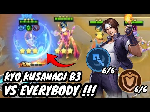 KYO KUSANAGI B3 VS EVERYBODY ! 👊