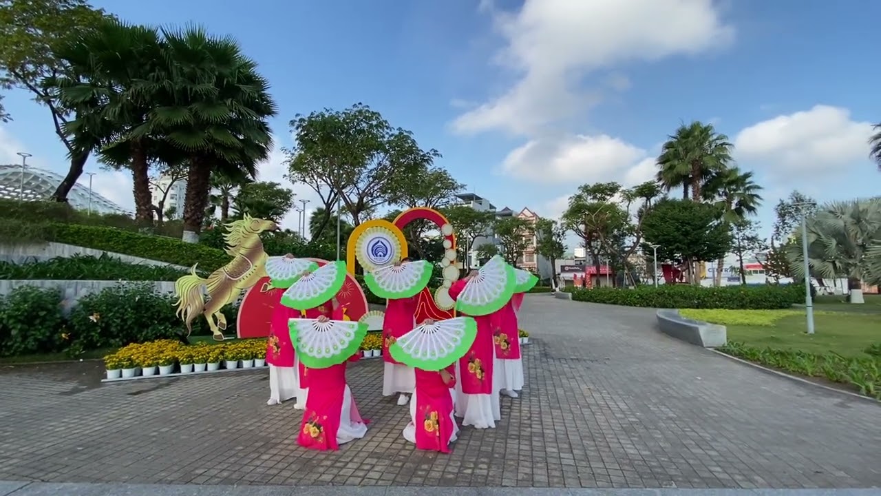 Múa Xuân đẹp làm sao. Mới nhất 2026. Đội DS An Hải Đà Nẵng.