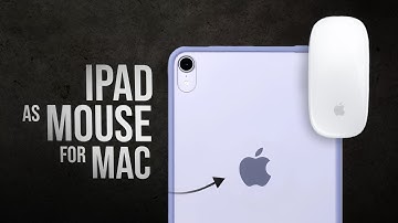 How to Link iPad as a Mouse for Mac (tutorial)