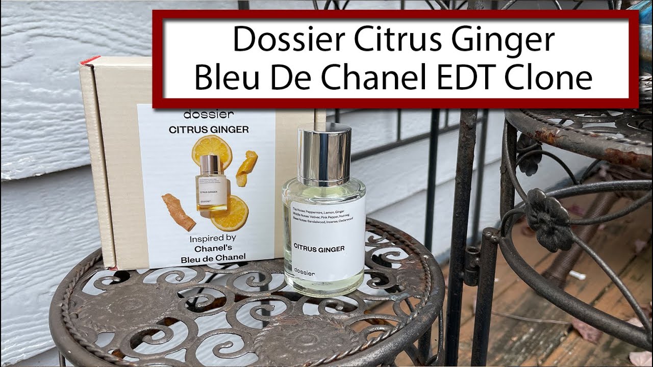 Citrus Ginger Inspired by Bleu de Chanel Eau de Toilette. Size 50 Ml/1.7 oz