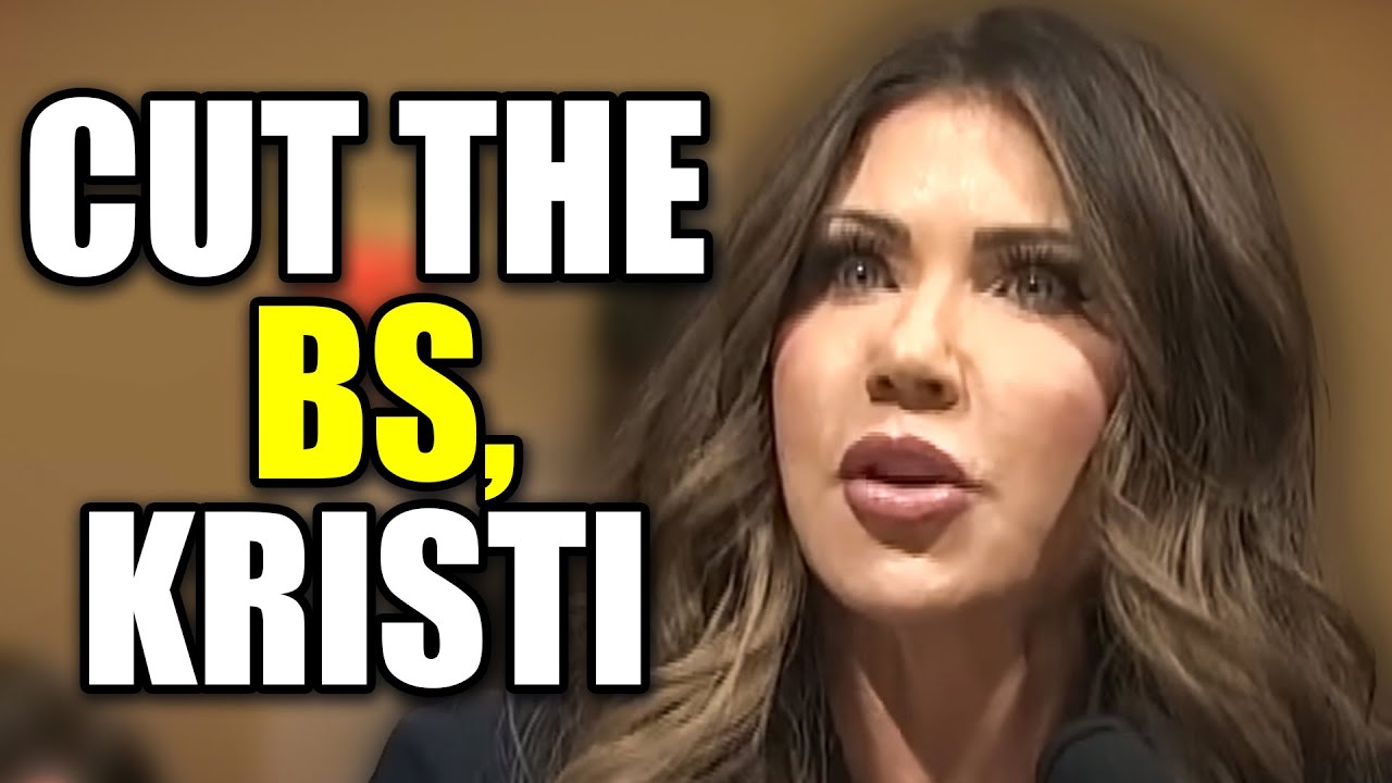 Kristi Noem CRUMBLES as Her Lies Get Exposed TO HER FACE