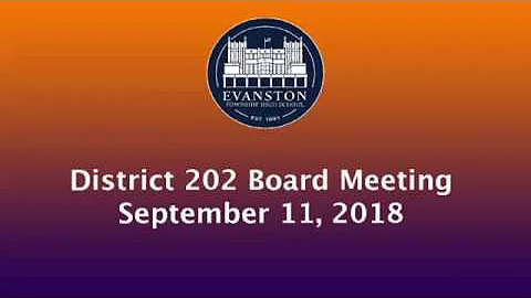 Board Meeting 9/11/18