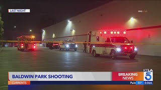 Man, woman shot inside L.A. County business; suspect found dead with self-inflicted wound 