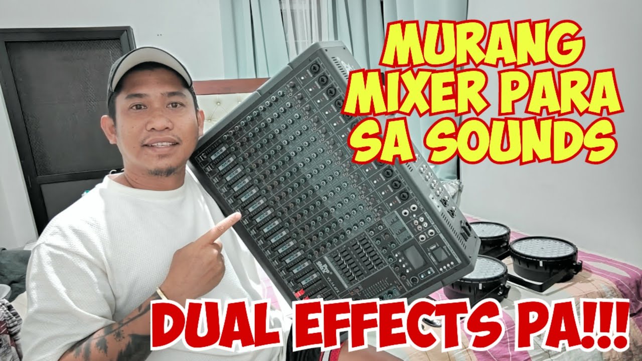 Murang Audio/Analog Mixer para sa Sound System.