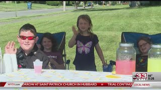 11-year-old Hometown Hero uses lemonade stand to give back to first responders