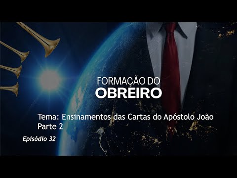 13/11/2025 - [FORMAÇÃO DO OBREIRO] - Igreja Cristã Maranata - "Ensinamento das cartas do Ap João.pt2