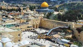 ISRAEL, Jerusalem , Today is Lag BaOmer.It marks the passing of Rabbi Shimon bar Yochai