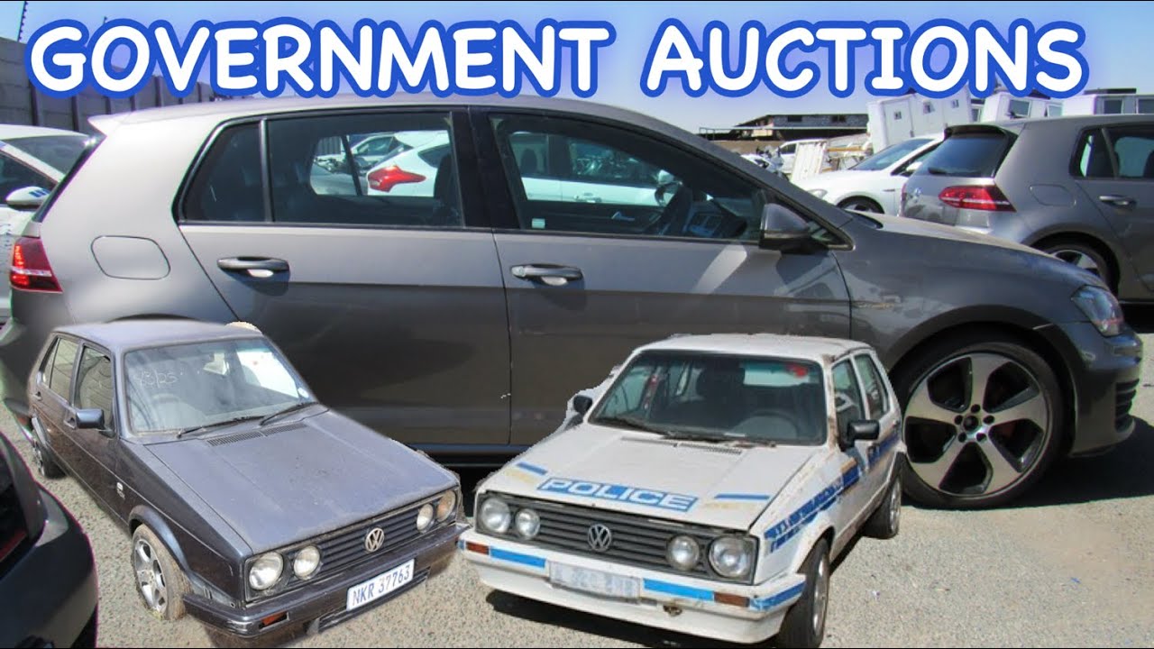 Government vehicles on auction 