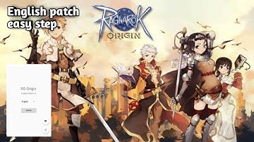 Ragnarok Origin new english patch just clicking